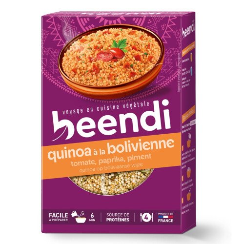 Quinoa à la bolivienne (tomate, paprika et piment) bio 250 g