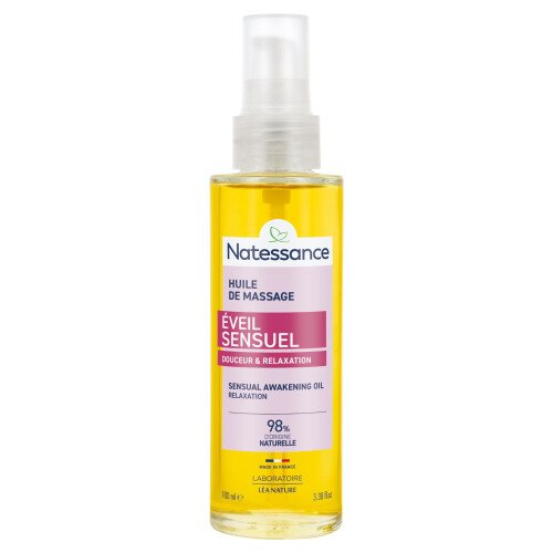 Bio sensuele ontspannende massageolie 100 ml