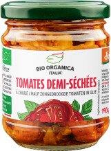Bio half zongedroogde tomaten in olie tray 5 x 190 g
