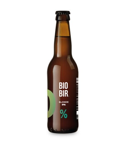 Bio geïnfuseerde drank IPA - alcoholvrij blond bier 33 cl