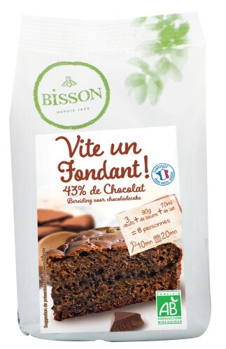 Vite un fondant au chocolat bio 300 g