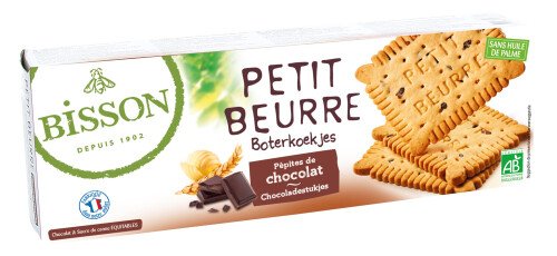 Bio Petit Beurre met chocoladestukjes 150 g