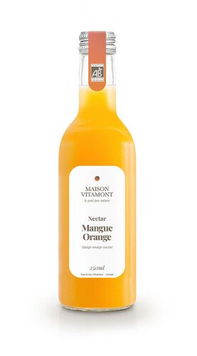Bio mango en sinaasappel nectar 25 cl
