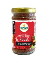 Pâte de curry rouge bio 120 g