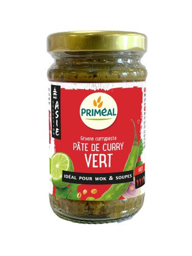 Bio groene currypasta 120 g
