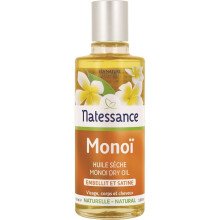 Huile sèche monoï embellit et satine (visage, corps, cheveux) 100 ml