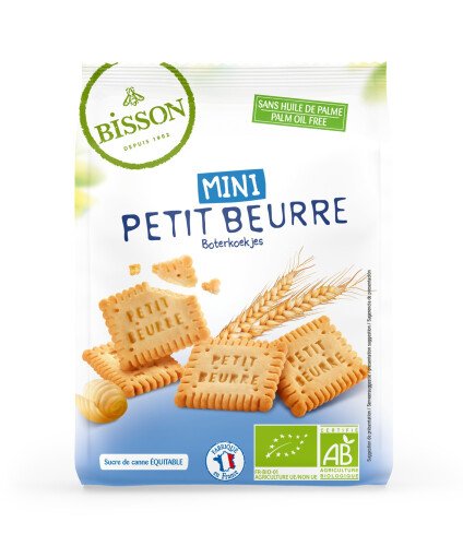 Mini petit beurre sablés pur beurre bio 125 g
