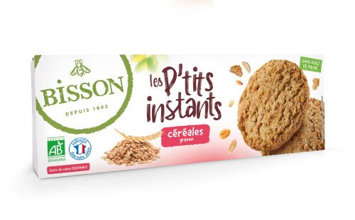 P'tits instants sablés aux céréales et sésame bio 150 g