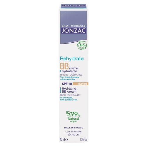 Rehydrate  - BB crème hydratante +SPF10 - medium  bio 40 ml