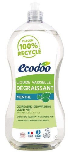 Ecologisch ontvettend vloeibaar afwasmiddel (muntgeur) 1 L