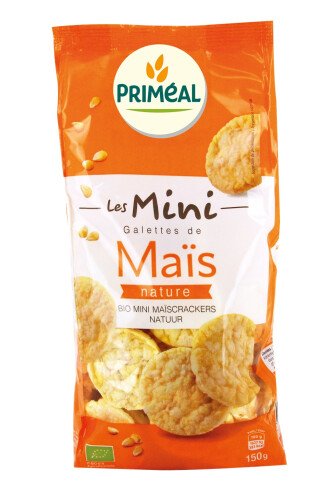 Bio mini maïscrackers 150 g