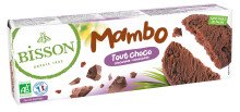 Bio Mambo chocolade zandkoekjes met chocoladestukjes en cacaopoeder 150 g
