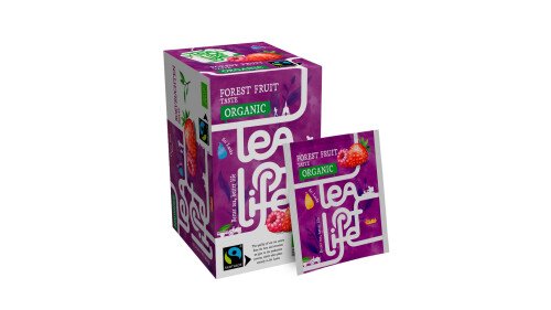 Bio zwarte thee met bosvruchten (25 x 1,5 g)