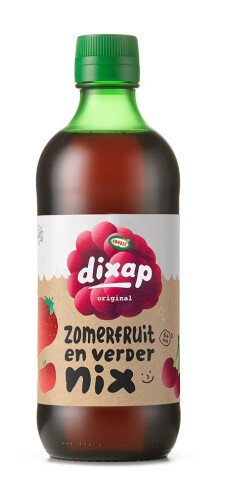 Sirop de fruits d'été (pommes, cerises, fraises et cassis) 500 ml