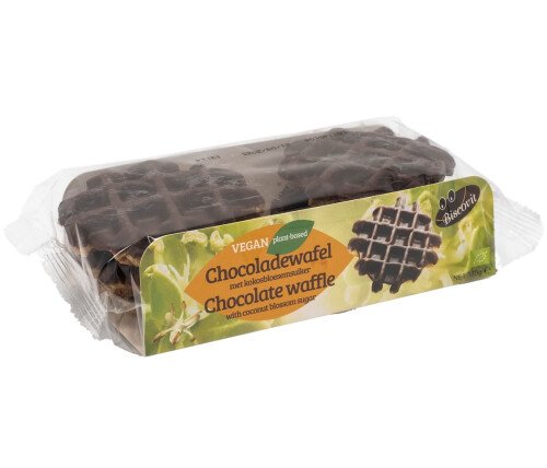 Gaufre au chocolat noir vegan au sucre de fleur de coco bio 180 g