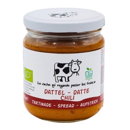 Bio dadels en chili spread 180 g