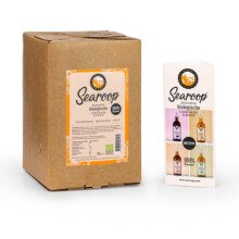 Zeeuwse biologische limonadesiroop met duindoorn, meidoorn en salie 5 L - op basis van versgeperste appels en botanische duinkruiden