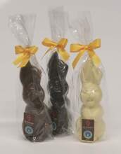 Bio Holgoed lachende paashaas fondant 100 g