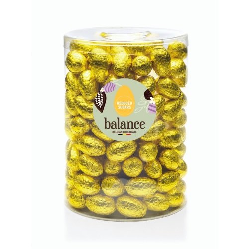 Paaseitjes wit/praliné gestan. (stevia) bulk 2 kg