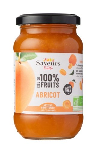 Bio abrikozenconfituur tray 6 x 310 g