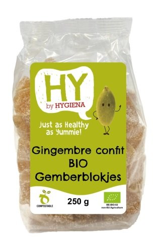 Gingembre confit bio 250 g