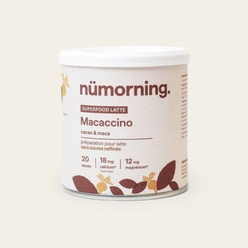 Bio poederbereiding voor instant latte - Macaccino 125g