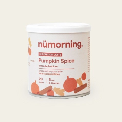 Bio poederbereiding voor instant latte - Pumpkin spice 125g