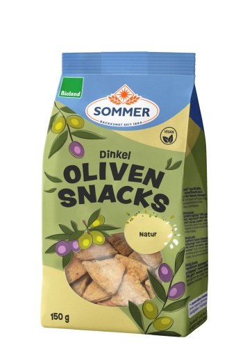 Snack à l'épeautre aux olives (nature) bio 150 g