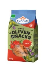 Snack à l'épeautre aux olives et poivrons rouges bio 150 g