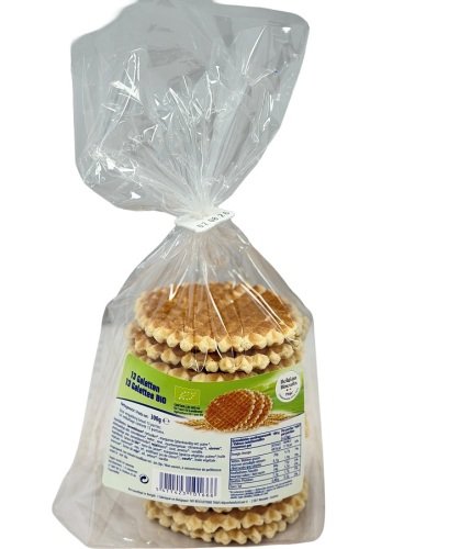 Galettes croquantes au sucre de canne bio (13 pièces) 300 g