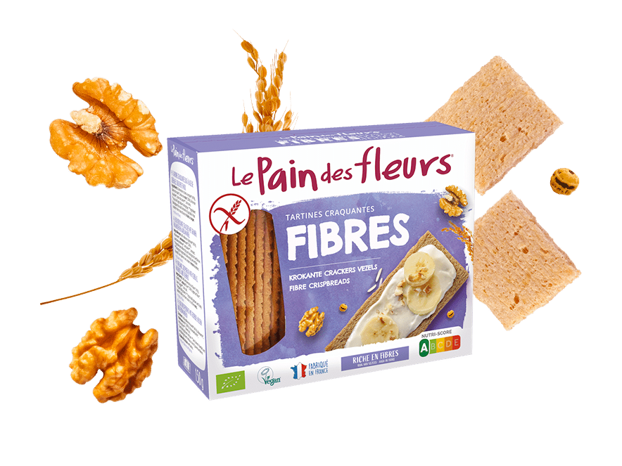 Vezelrijke crackers van Le Pain des Fleurs