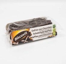 Gaufre au chocolat noir vegan au sucre de fleur de coco bio 180 g