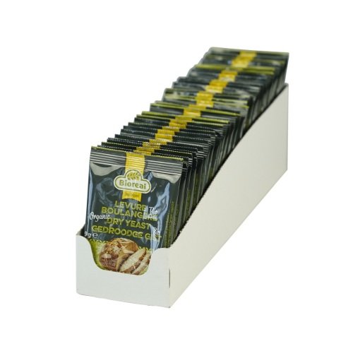 Bio gedroogde actieve gist display 40 x 9 g
