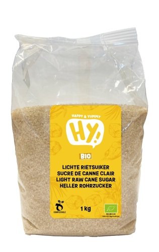 Sucre de canne clair bio (India golden light) 1 kg