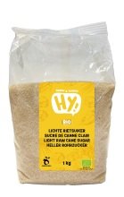 Bio lichte rietsuiker (India golden light) 1 kg