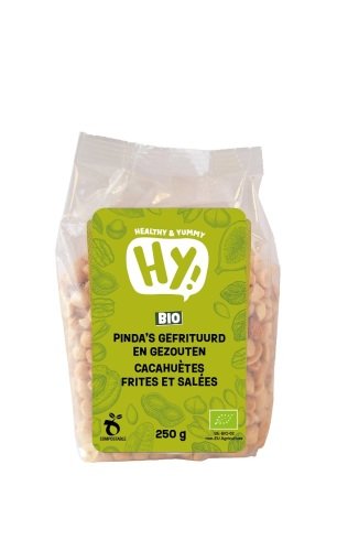 Bio pinda's gefrituurd en gezouten 250 g