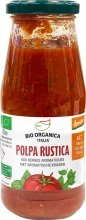 Bio Polpa Rustica tomatenpulp met aromatische kruiden (basilicum en oregano) - tray 6 x 410 g