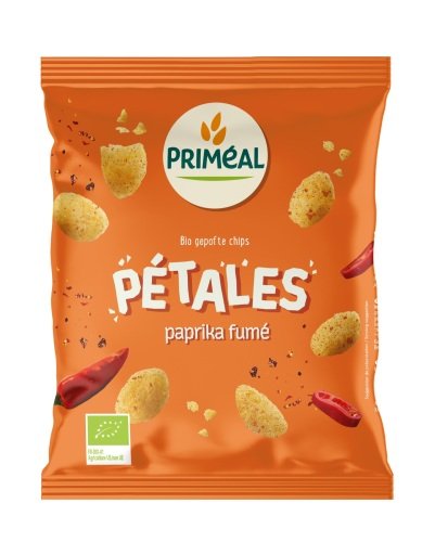 Pétales paprika fumé snack soufflée à base de pommes de terre bio 75 g