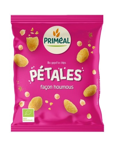 Pétales façon houmous snack soufflée à base de pois chiches bio 75 g