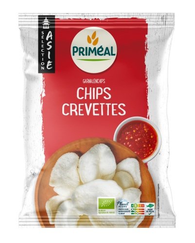 Chips aux crevettes bio 50 g