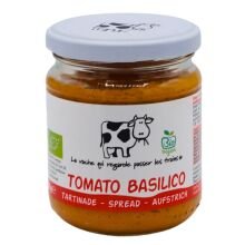 Bio tomaat en basilicum spread 180 g
