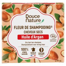 Fleur de shampooing bio cheveux secs (huile d’Argan) 6 x 85 g