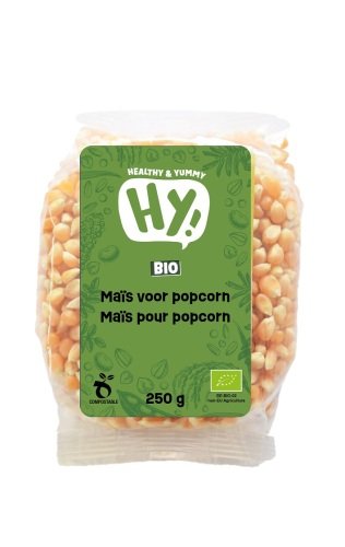 Bio maïs voor popcorn 250 g