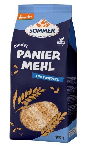 Bio paneermeel van beschuiten met spelt 300 g