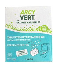 Tablettes détartrantes WC effervescentes (10 tablettes) 200 g