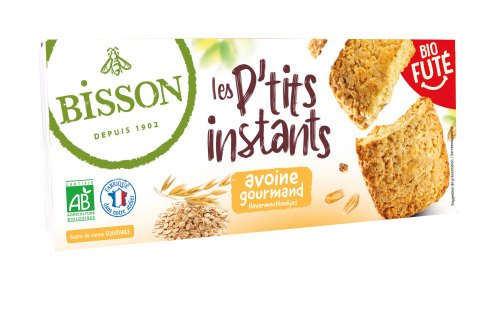 Bio havermoutkoekjes (tarwemeel) 133 g