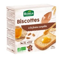 Bio volkoren tarwebeschuiten 300 g