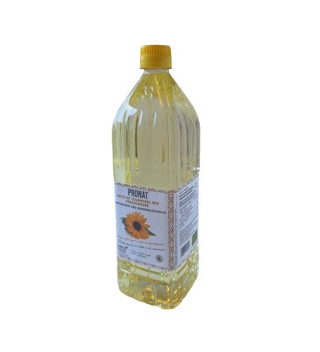 Huile de tournesol désodorisée bio 1 L