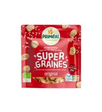 Super Graines Original - mélange apéritif de lupins, fèves et pois chiches salés bio 100 g