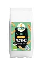 Spirales blanches protéines à base de semoule de blé et protéines de pois bio 400 g